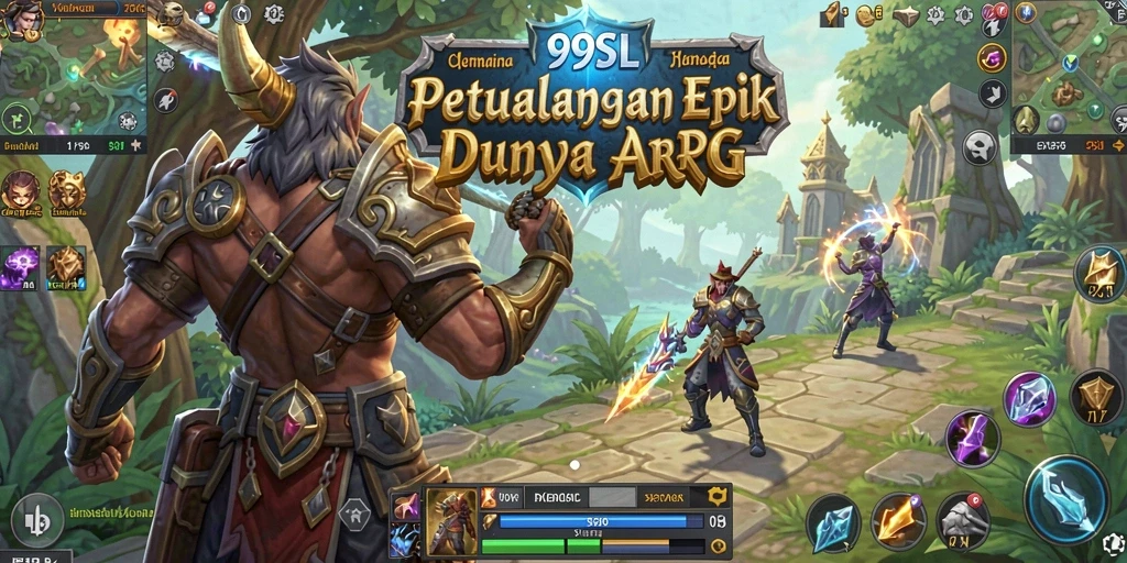 Tampak menarik dari gameplay 99SL dengan karakter beraksi.