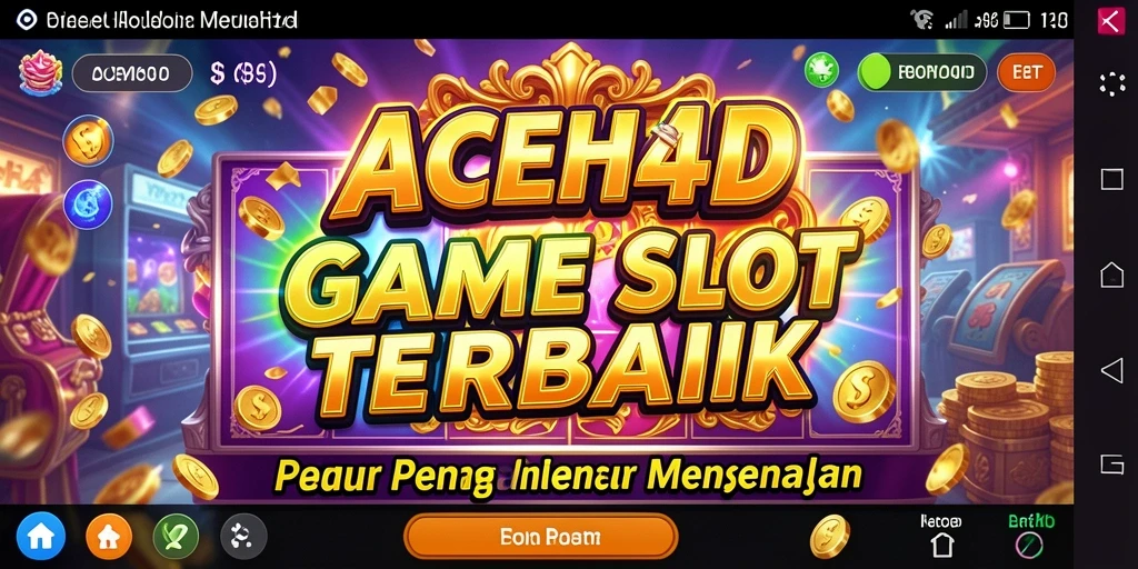 Tampilan gameplay Slot yang seru dan menarik di ACEH4D.