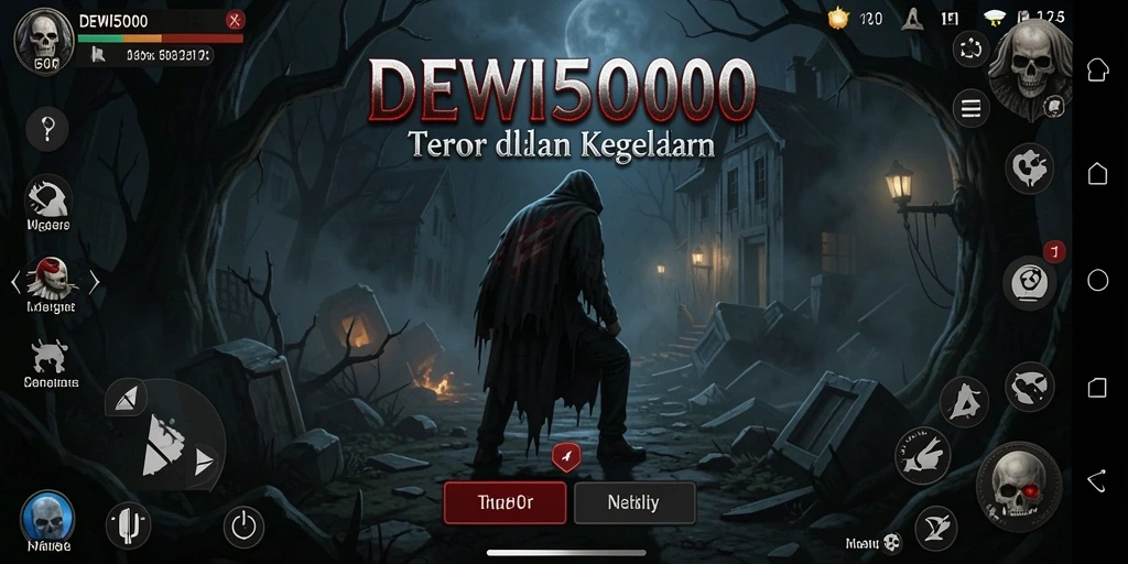 Tangkapan layar menampilkan momen menegangkan dalam DEWI5000.