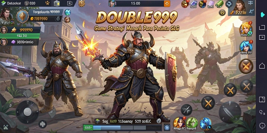 Tampilan menarik dari gameplay <strong>DOUBLE999</strong> yang menyenangkan dan strategis.