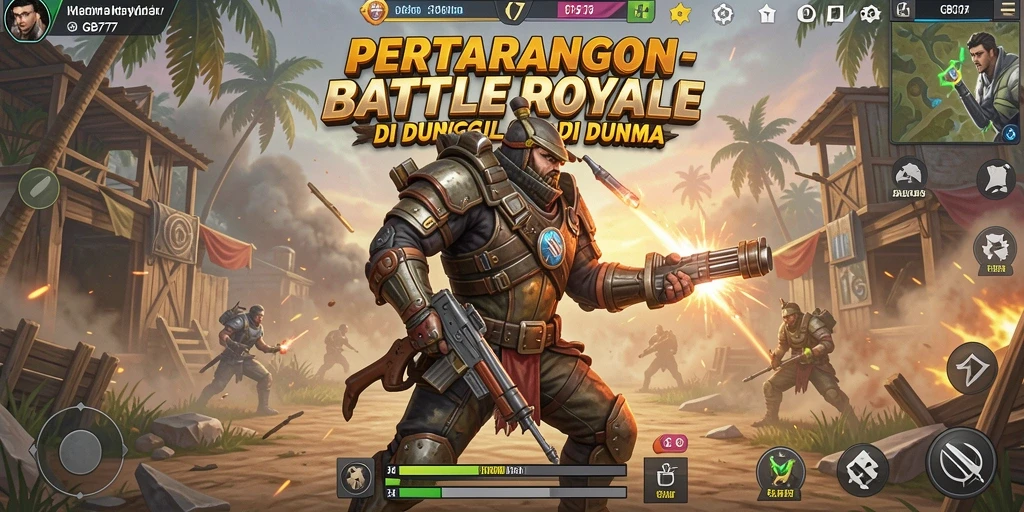 Screenshot gameplay <strong>GB777</strong> yang mendebarkan di medan pertempuran.