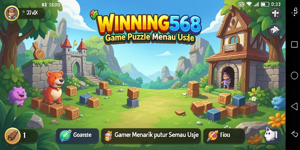 Gambaran gameplay WINNING568 dengan tantangan Puzzle menarik.